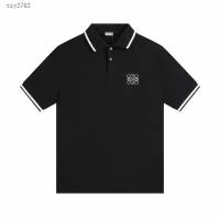 Loewe專櫃羅意威2023SS新款刺繡Polo短袖T恤 男女同款 tzy2782