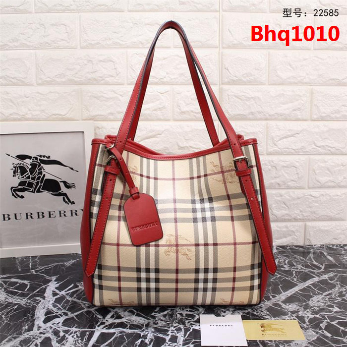 BURBERRY巴寶莉 官網同步 時尚購物袋 四季爆款 22585  Bhq1010