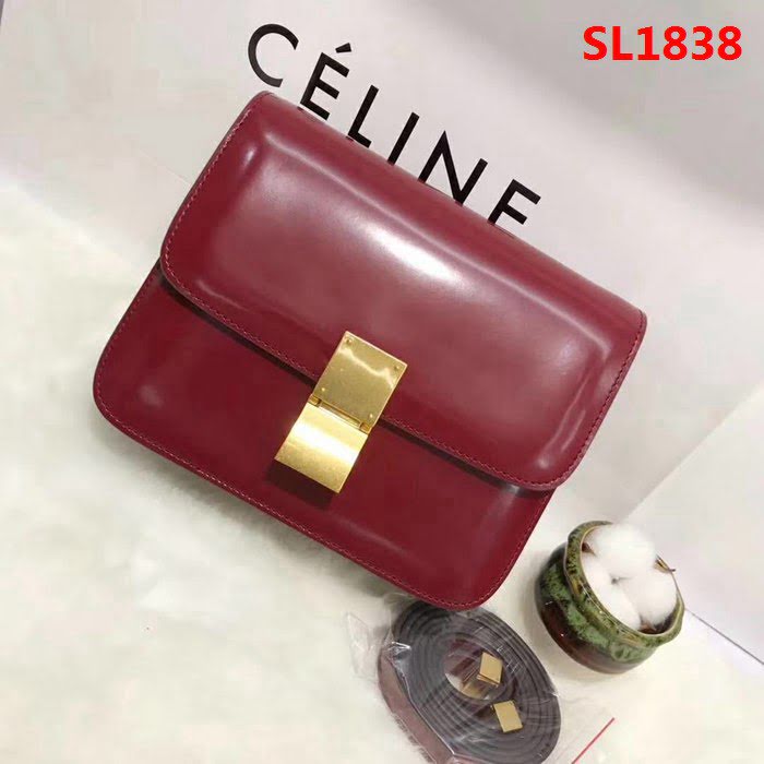 CELINE賽琳原單 classic box新潮經典豆腐包 單肩斜挎包 SL1838