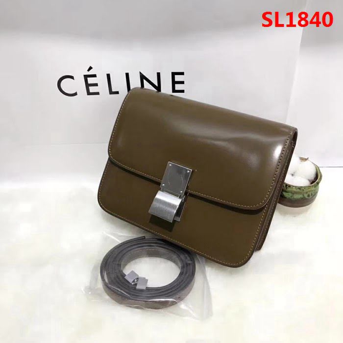 CELINE賽琳原單 classic box新潮經典豆腐包 單肩斜挎包 SL1840