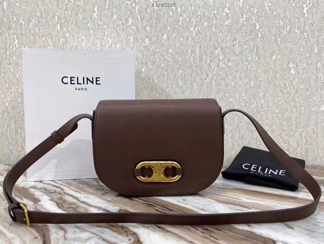 Celine女包 賽琳新款MAILLON TRIOMPHE小牛皮手袋 Celine單肩斜挎女包 193123  slyd2165