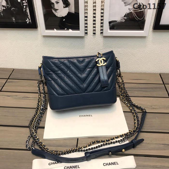 CHANEL香奈兒 独家背景实拍 Gabrielle 流浪包 三行纹最新颜色 定制原厂皮 纯铜五金 版型与正品一致 随意百搭  Cco1157