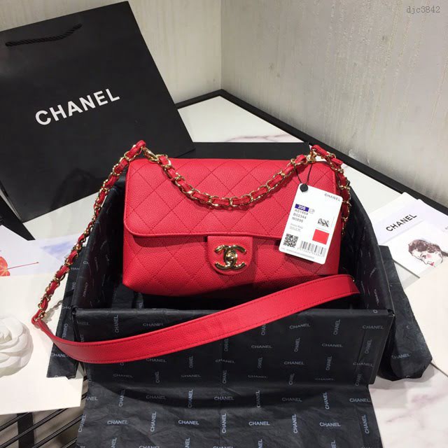 Chanel女包 AS1459 香奈兒2020新款口蓋包 Chanel 2020鏈條斜挎包  djc3842