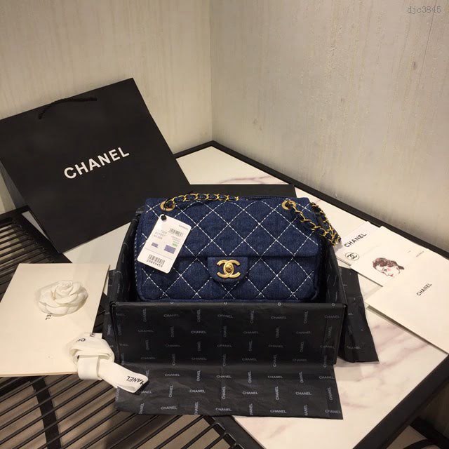 Chanel女包 AS1328 Chanel牛仔包 香奈兒2020早春度假cf  djc3845