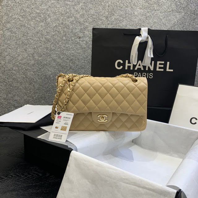 Chanel女包 01112 香奈兒經典CF款 頂級複刻手工制 Chanel鏈條單肩斜挎女包  djc3871