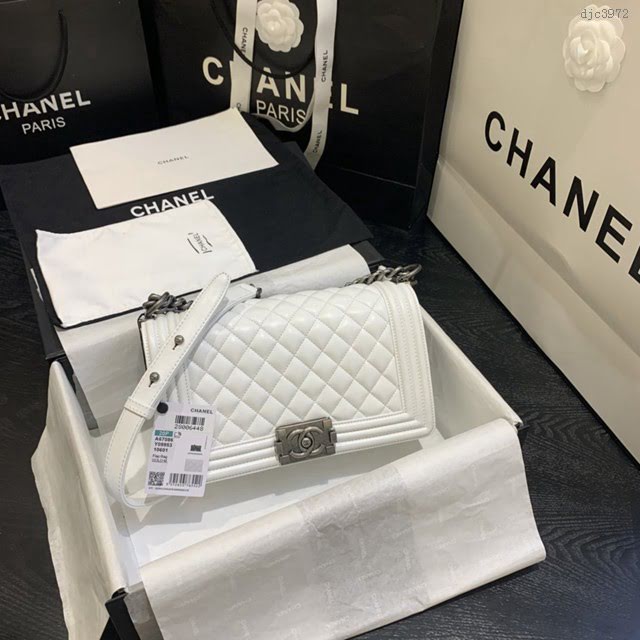 Chanel女包 67086# Chanel百年經典辣媽款 羊皮系列 最頂級複刻手工製作 Chanel鏈條單肩斜挎包  djc3972