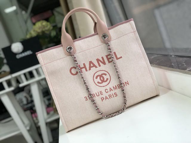 Chanel女包 66941 香奈兒經典款沙灘包 Chanel帆布購物袋  djc4038