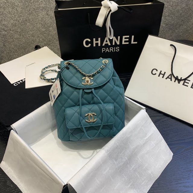 Chanel女包 香奈兒專櫃最新款球紋魚子醬牛皮後背包 Chanel雙肩背包 AS1371  djc4199