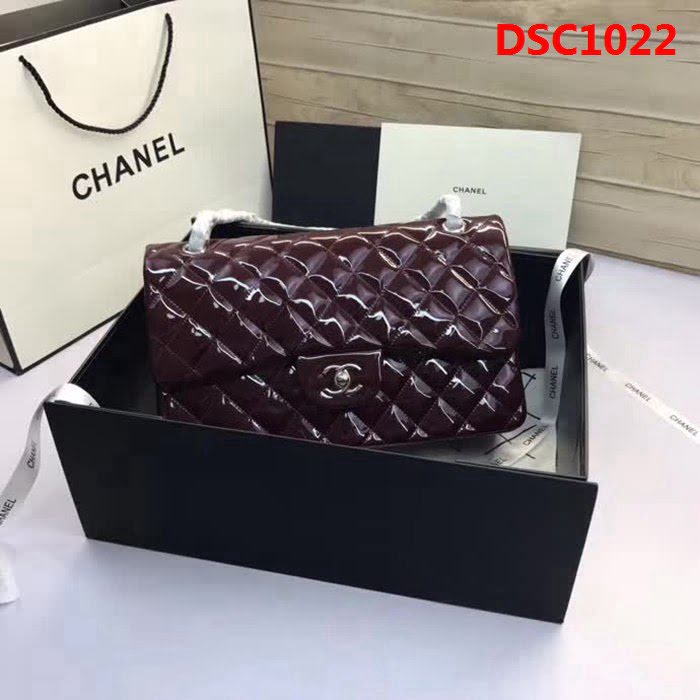 香奈兒CHANEL 升級版A1113全新經典金銀鏈條單肩斜挎包 DSC1022