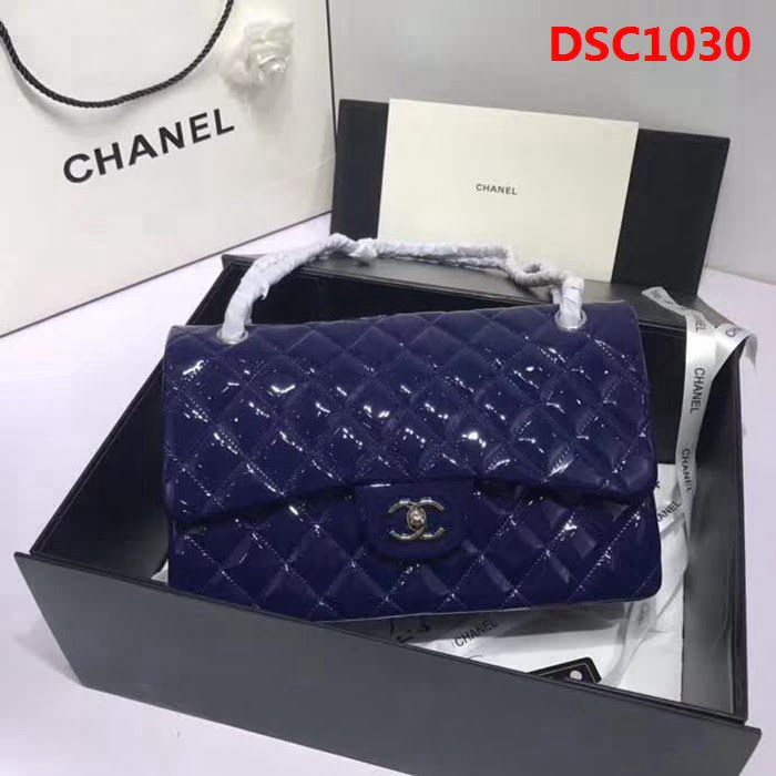 香奈兒CHANEL 升級版A1113全新經典金銀鏈條單肩斜挎包 DSC1030