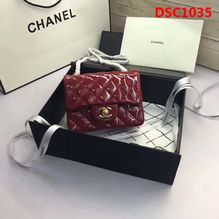 香奈兒CHANEL 升級版A1115金銀鏈條單肩斜挎包 DSC1035