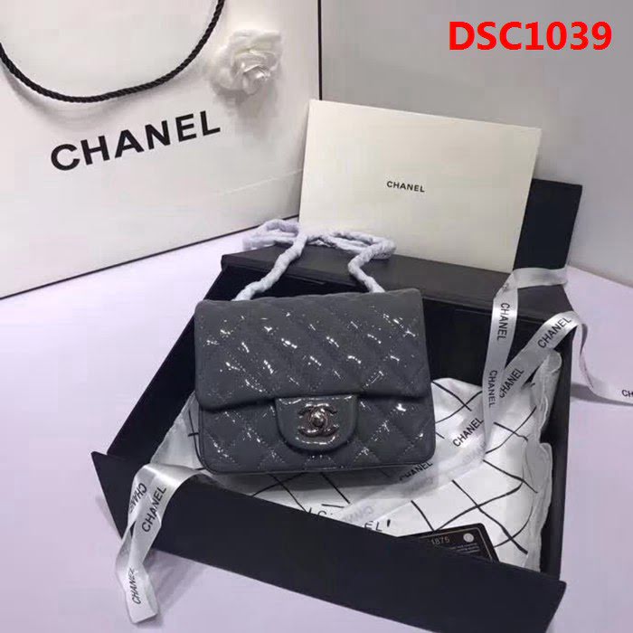 香奈兒CHANEL 升級版A1115金銀鏈條單肩斜挎包 DSC1039