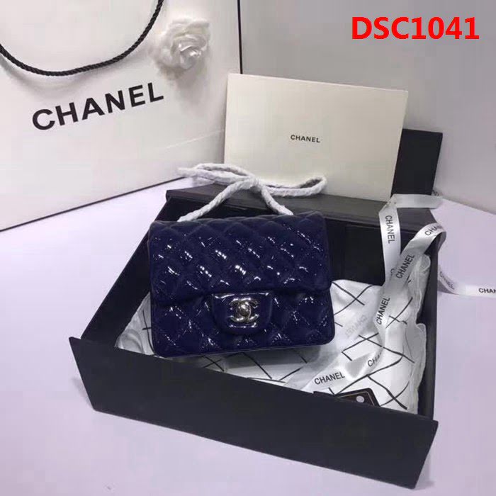 香奈兒CHANEL 升級版A1115金銀鏈條單肩斜挎包 DSC1041