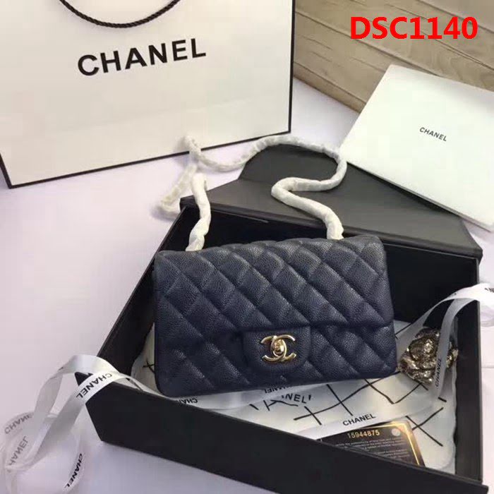 香奈兒CHANEL升級版A1116 進口小羊皮金銀鏈條斜背包 DSC1140