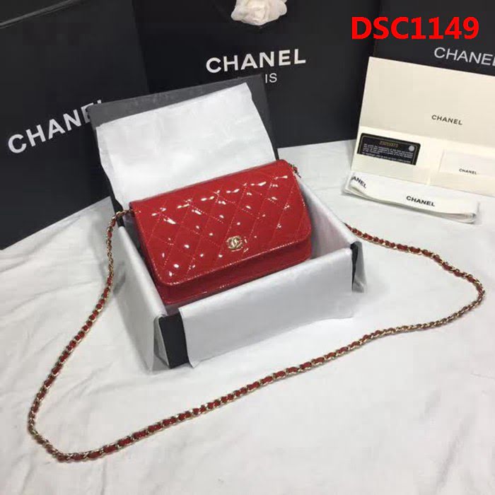 香奈兒CHANEL 33814 經典款 發財包 漆皮系列 DSC1149