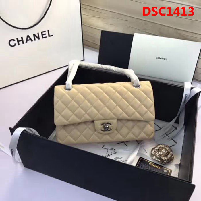 香奈兒CHANEL 原單精品升級版A1112進口小羊皮 金銀鏈條單肩斜挎包 DSC1413