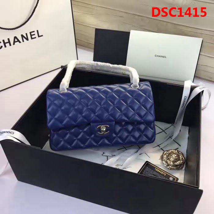 香奈兒CHANEL 原單精品升級版A1112進口小羊皮 金銀鏈條單肩斜挎包 DSC1415