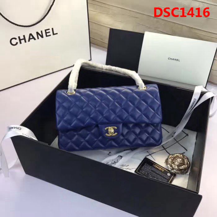 香奈兒CHANEL 原單精品升級版A1112進口小羊皮 金銀鏈條單肩斜挎包 DSC1416