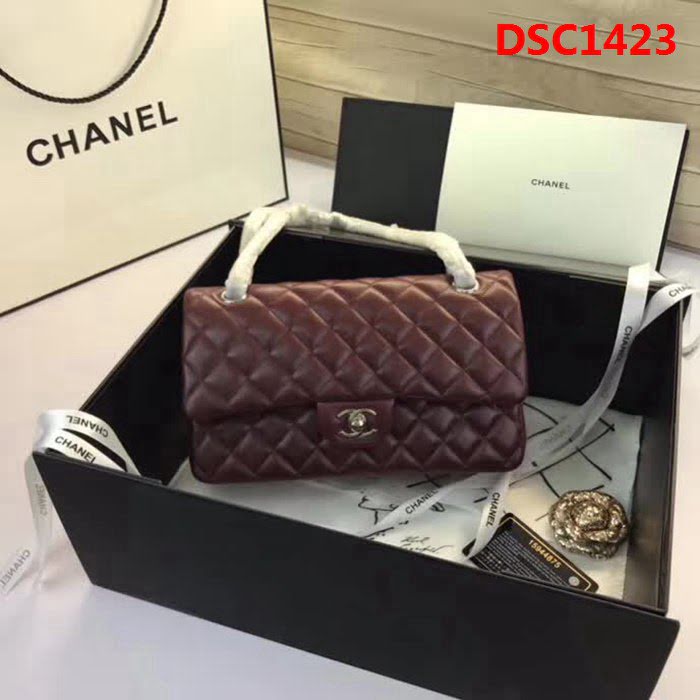 香奈兒CHANEL 原單精品升級版A1112進口小羊皮 金銀鏈條單肩斜挎包 DSC1423