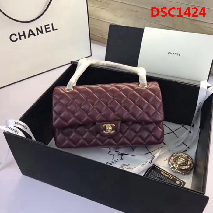 香奈兒CHANEL 原單精品升級版A1112進口小羊皮 金銀鏈條單肩斜挎包 DSC1424