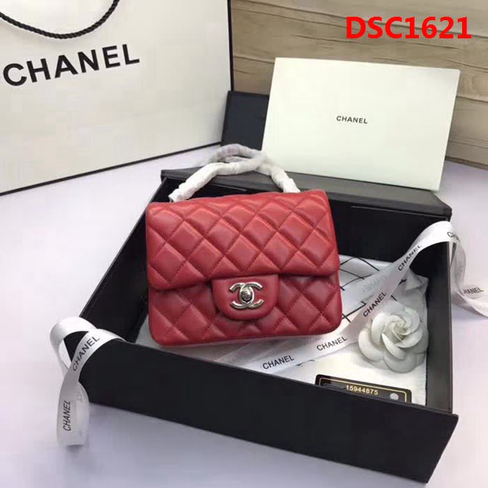 香奈兒CHANEL 升級版A1115進口小羊皮金銀鏈條單肩斜挎包 DSC1621