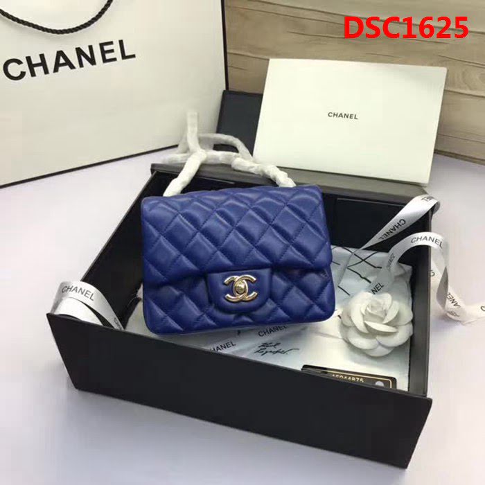 香奈兒CHANEL 升級版A1115進口小羊皮金銀鏈條單肩斜挎包 DSC1625