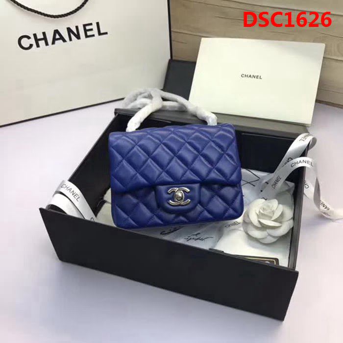 香奈兒CHANEL 升級版A1115進口小羊皮金銀鏈條單肩斜挎包 DSC1626