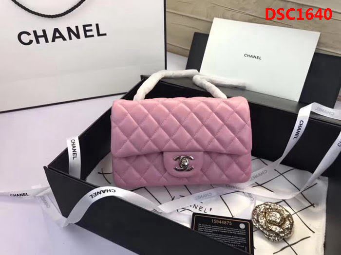 香奈兒CHANEL 升級版A1116m全新經典金銀鏈條單肩斜挎包 DSC1640