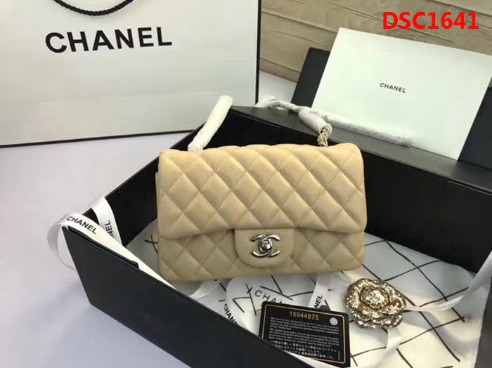 香奈兒CHANEL 升級版A1116m全新經典金銀鏈條單肩斜挎包 DSC1641