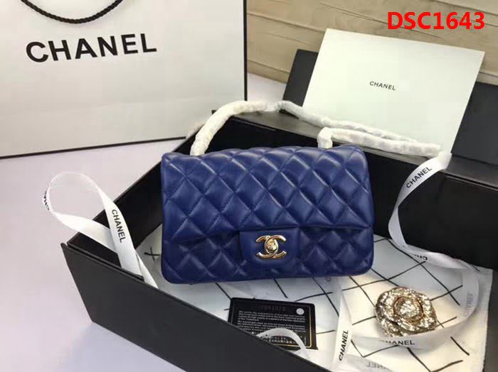 香奈兒CHANEL 升級版A1116m全新經典金銀鏈條單肩斜挎包 DSC1643