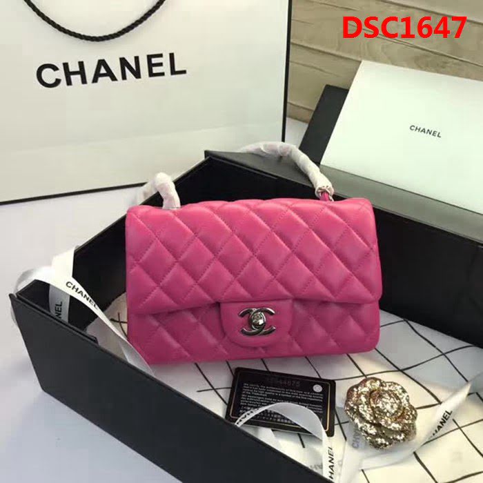 香奈兒CHANEL 升級版A1116m全新經典金銀鏈條單肩斜挎包 DSC1647