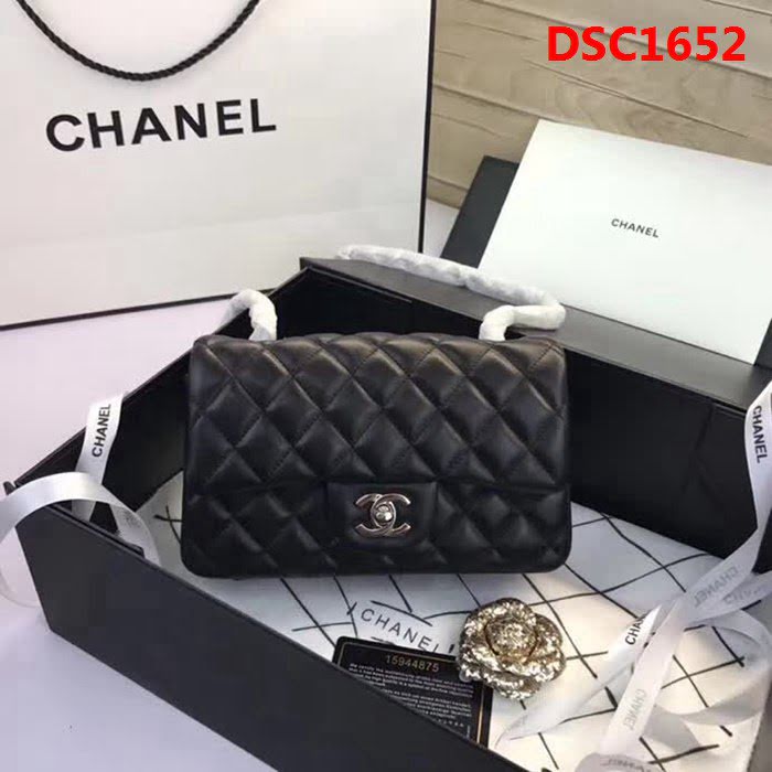 香奈兒CHANEL 升級版A1116m全新經典金銀鏈條單肩斜挎包 DSC1652