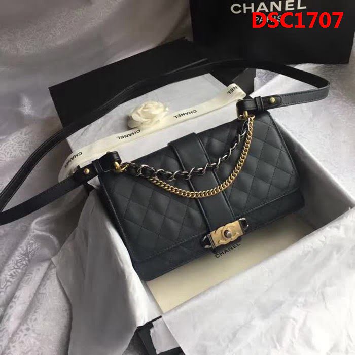 香奈兒CHANEL 57577 2018秋冬新款肩背小挎包正品打版DSC1707