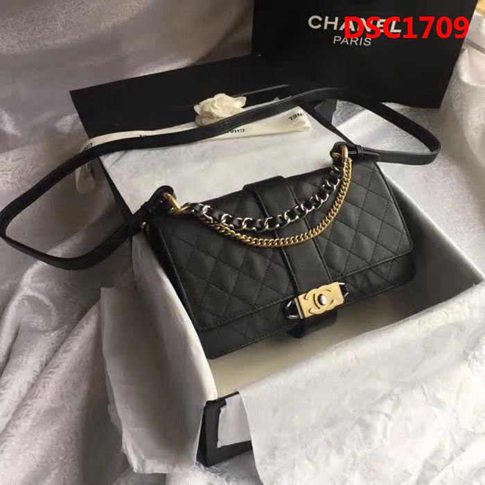 香奈兒CHANEL 57577 2018秋冬新款肩背小挎包正品打版DSC1709