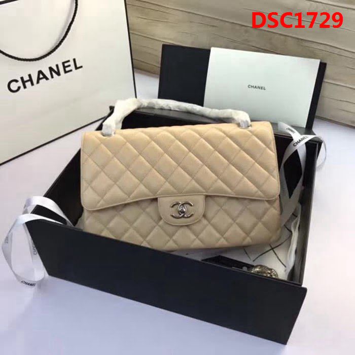 香奈兒CHANEL 升級版A1113全新經典小羊皮金銀鏈條單肩斜挎包 DSC1729