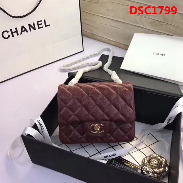 香奈兒CHANEL 升級版A1115全新經典小羊皮金銀鏈條單肩斜挎包 DSC1799