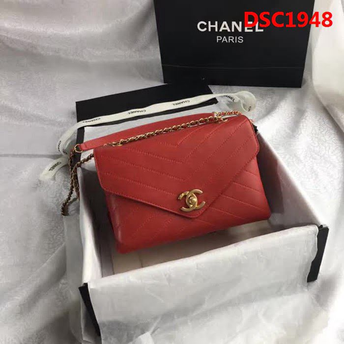 香奈兒CHANEL 57431 2018最新款式 原版皮羊皮單肩斜挎鏈條包 DSC1948