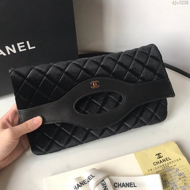 Chanel女包 香奈兒包包31bag 天鵝絨 香奈兒手提袋 Chanel單肩手拿包  djc3238