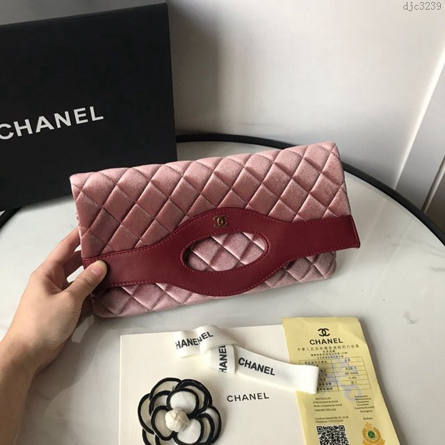 Chanel女包 香奈兒包包31bag 天鵝絨 香奈兒手提袋 Chanel單肩手拿包  djc3239