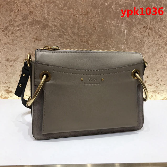 Chloe克洛伊 小號 18年新款 Chloe roy bag 小號麂皮/小牛皮 斜挎包  ypk1036