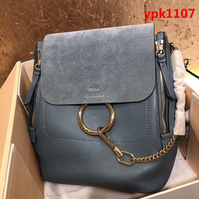 Chloe克洛伊 法國Chloe Faye backpack 海外原單 時尚百搭雙肩包 1192  ypk1107