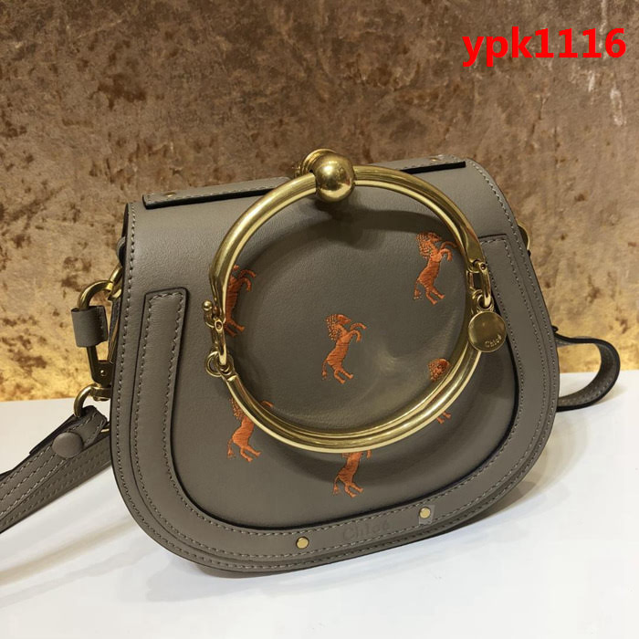 Chloe克洛伊 Vintage中古風 最紅系列 躍馬3D立體刺繡 名星名模同款 手提 肩背 斜挎三用  ypk1116