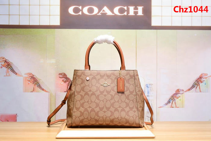 COACH蔻馳 56727 多功能貴婦包 包身有型 經典coach大c紋  Chz1044