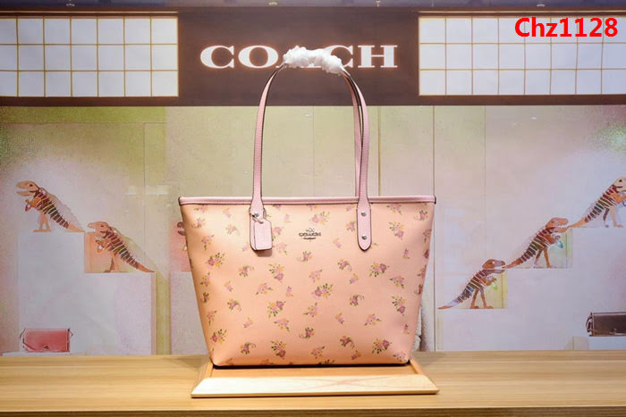 COACH蔻馳 新款 2018 購物袋 29487 時尚款手提托特女包  Chz1128
