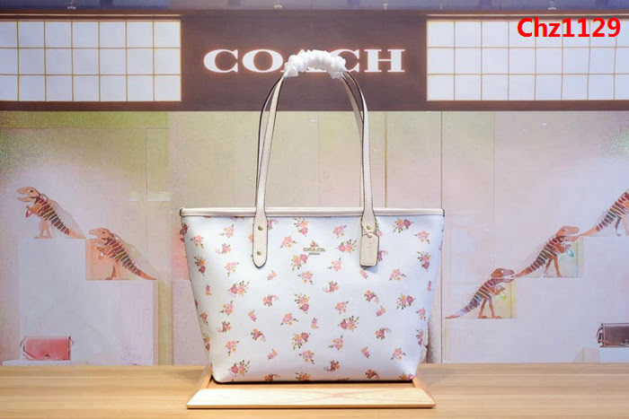 COACH蔻馳 新款 2018 購物袋 29487 時尚款手提托特女包  Chz1129