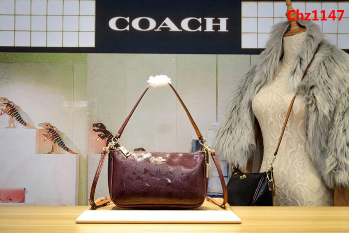 COACH蔻馳 海外代購 正品開版 頭層皮皮 coach56518 新款小單肩包  Chz1147