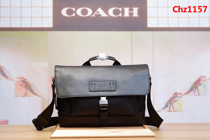 COACH蔻馳 原單頭層 coach29024 迷彩拼色 郵差翻蓋單肩斜挎包包  Chz1157