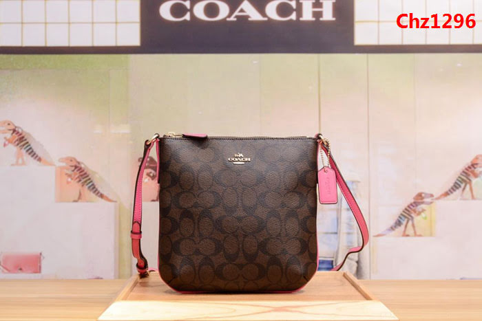 COACH蔻馳 原單正品 35940 新款 頭層牛皮斜挎小包  Chz1296