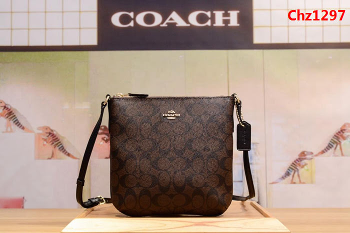 COACH蔻馳 原單正品 35940 新款 頭層牛皮斜挎小包  Chz1297