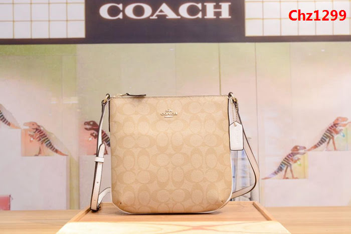 COACH蔻馳 原單正品 35940 新款 頭層牛皮斜挎小包  Chz1299